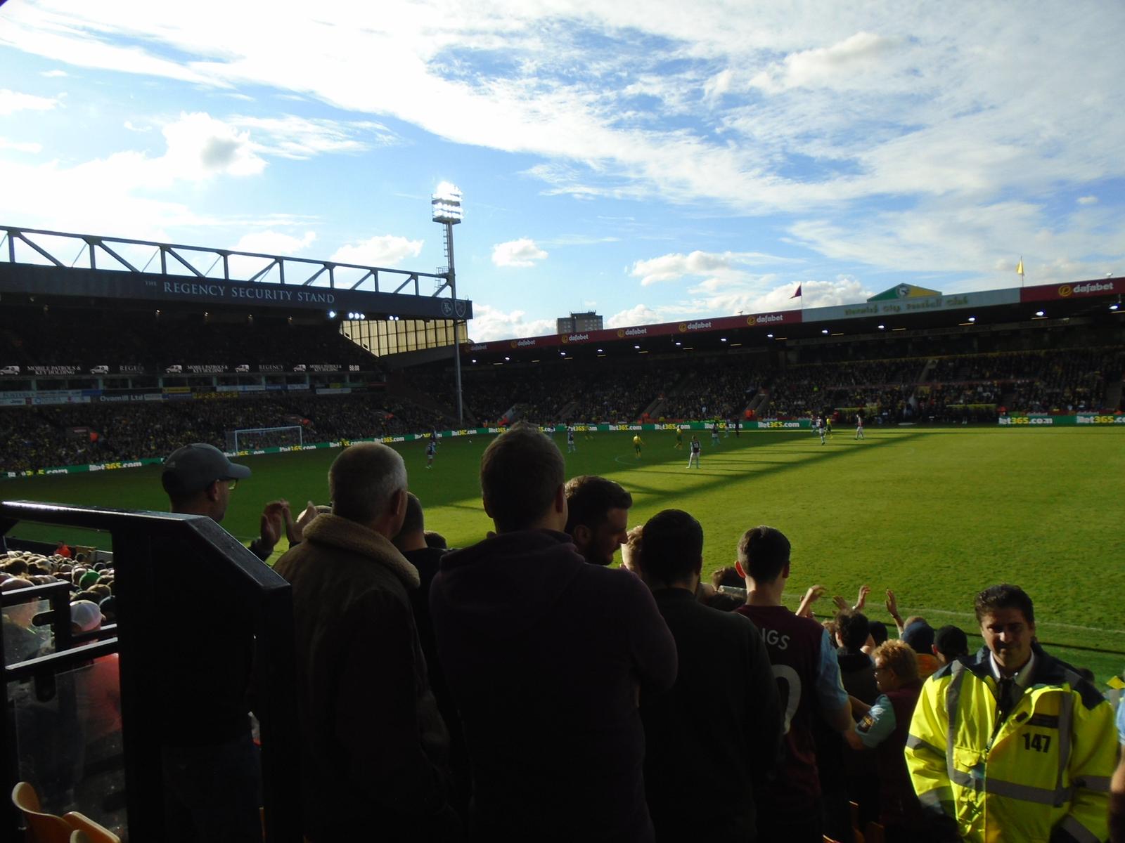 2019 10 05 Carrow Road Norwich city V Aston Villa score 1 5 1